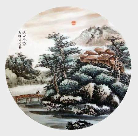 赵明德作品4 70X70cm