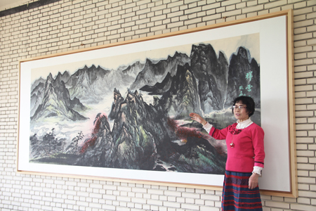 著名艺术家赵磊最新巨作《祥云图》揭开神秘面纱 著名艺术家赵磊最新巨作《祥云图》揭开神秘面纱