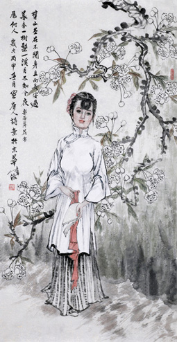 2.唐人词意 100×52CM