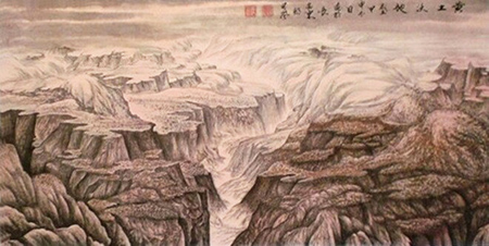 黄土沃地136X68cm