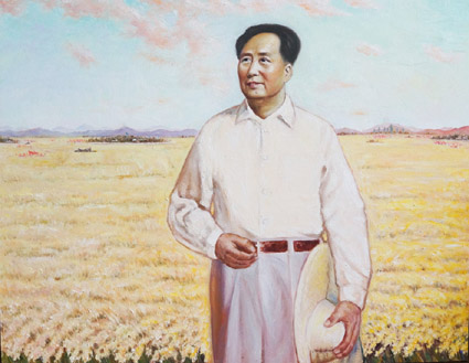 《到韶山》喜看稻菽千重浪，遍地英雄下夕烟 规格：130cmX100cm 2016年3月