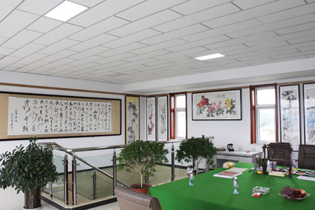 华玉建筑于2016年5月2日为于天忠成立书画工作室