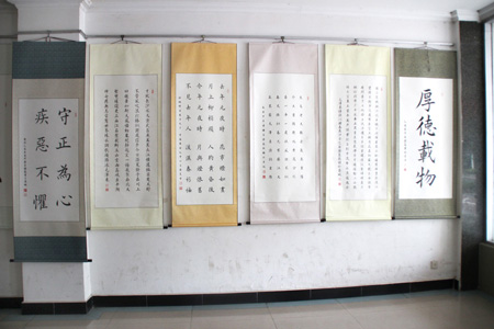 庆祝建党95周年书画文化传播大使自胜氢先生西双版纳个人书画展