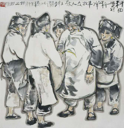 种田靠科学 68X68cm