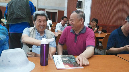 马忠田与北京画院李海涛教授