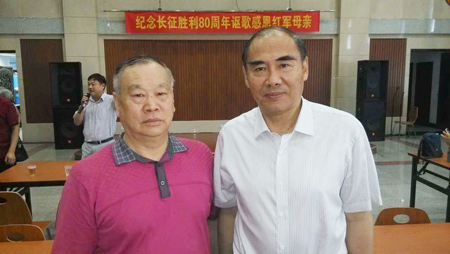 马忠田与朱德后人