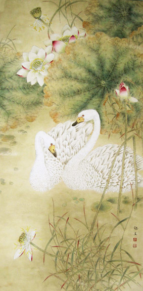 陈保立作品2《相依不记年》规格：132×65cm 作于 2015年
