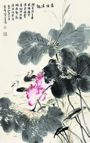 《荷塘清趣》95cm×60cm