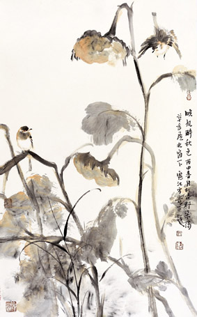 《晚风醉秋色》95cm×60cm