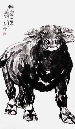 《牛气十足》6尺整张2012年