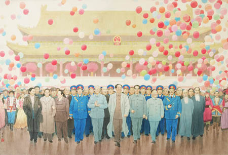 《从今走向繁荣富强》规格：190cm×135cm