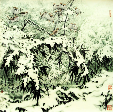 《银凤兆丰年》