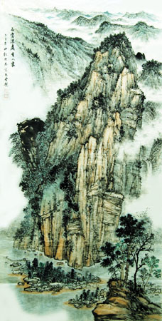 《白云深处有人家》