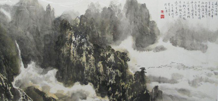 郭占魁作品1《远山的呼唤》