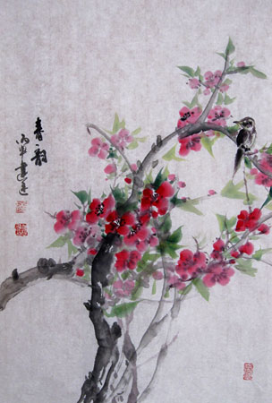 《春韵》70cm×40cm