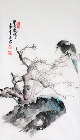 《铁骨傲寒》70cm×40cm