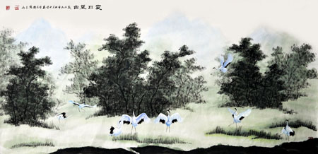 张文山作品6 夏日晨曲