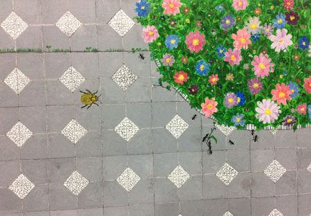 刘伟作品1《何时重返我的家园》布面油画2013年