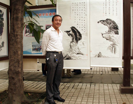 纪念长征胜利八十周年群众书画展在成都举行