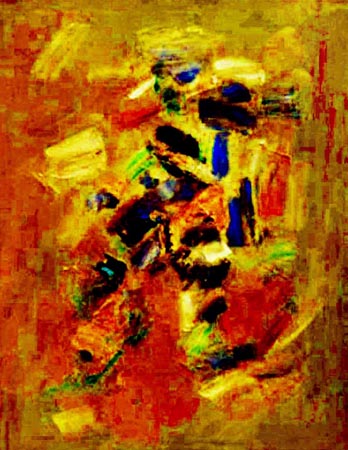 《搏系列一》50×60cm