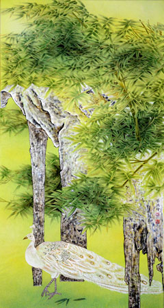 《近听临音》172×92cm