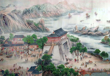 王跃维《盛世中华》局部