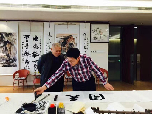 著名书法家梅守动被聘为兰州新区书法家协会副主席