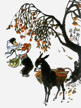 《秋趣》67×50cm