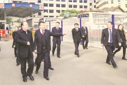 ●四川省广元交投集团广运集团党委书记董事长韩治成指导检查安全工作