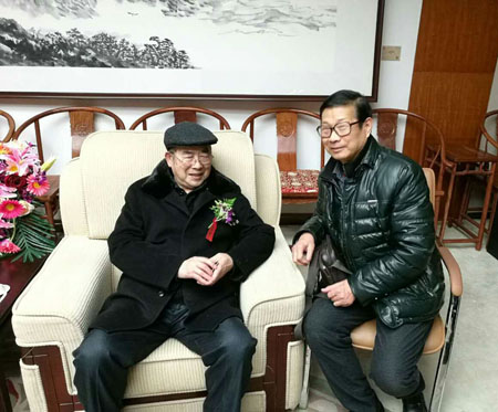 许炳荣老师与权老合影留念