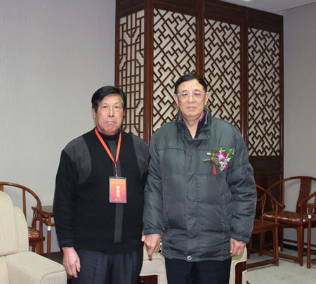 姜老师和第十届全国政协委员 国务院参事 原建设部党组成员车书剑先生