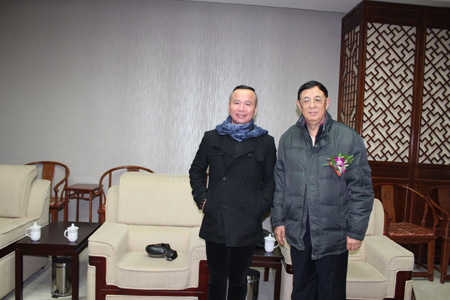 康老师和第十届全国政协委员 国务院参事 原建设部党组成员车书剑先生