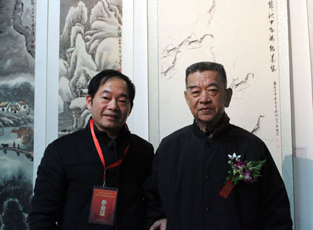 武老师和国家民委原副主任 、《人民日报社》原副社长李晋有将军