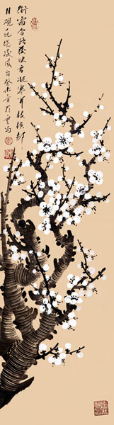 2《花绕凌风台》 180×48cm