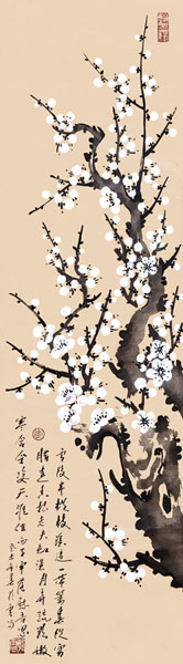 3《雪后半横枝》180×48cm