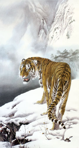 《高瞻远瞩》200cm×100cm