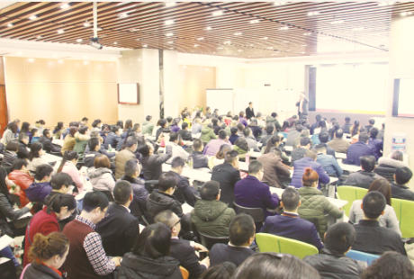 ●培训活动深受企业欢迎，现场人气爆棚。