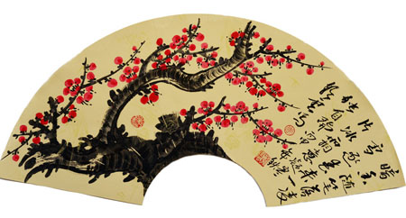 《凌雪逐春来》50×35cm