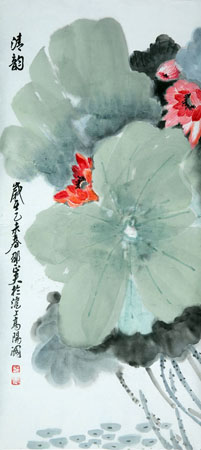 邵正夫作品《清韵》