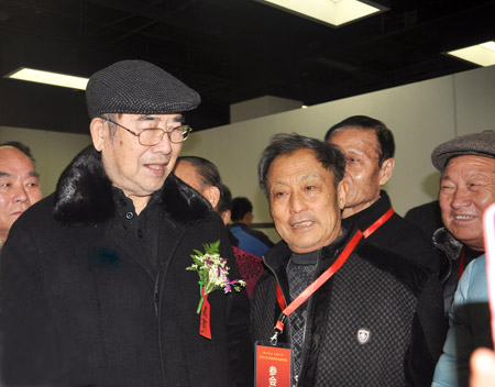 卢成仕老师与权希军老师现场交流