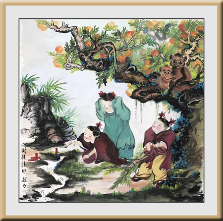 《猴》封侯挂印