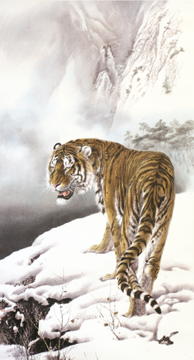 《高瞻远瞩》200cm×100cm