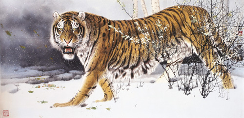 《君阅》68cm×136cm