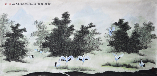 张文山作品8 夏日晨曲