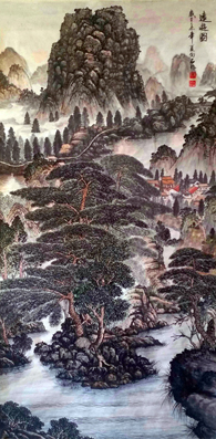 《远游图》四尺整张