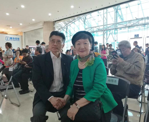 李大淮老师和杨鄂西教授1