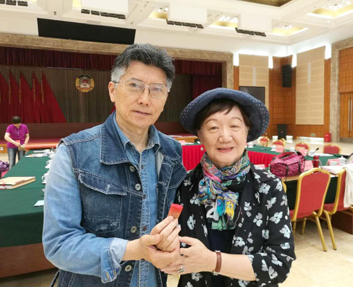 李大淮老师和杨鄂西教授2