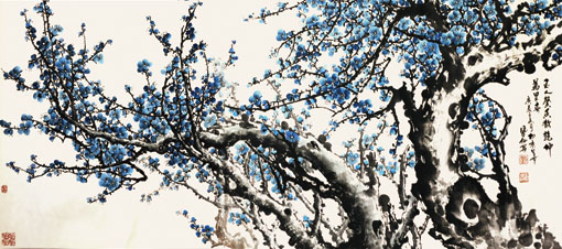 玉人馨香散乾坤万里春