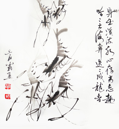 舒先惠作品《奔海成龙》