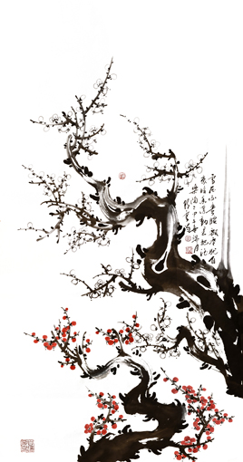 暗香浮动 136×68cm